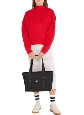 Sac à main Tommy Jeans Daily Tote noir pour femme