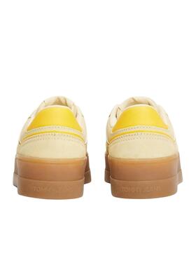 Sneakers Tommy Jeans The Greenwich Platform jaune pour femme