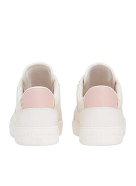 Chaussures Tommy Hilfiger Chic Court blanches pour femmes