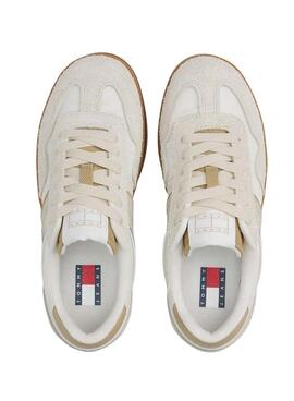 Chaussures Tommy Jeans The Greenwich Mix beige pour femme