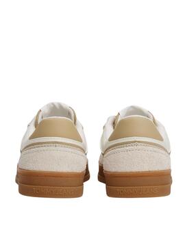 Chaussures Tommy Jeans The Greenwich Mix beige pour femme