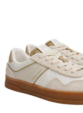 Chaussures Tommy Jeans The Greenwich Mix beige pour femme