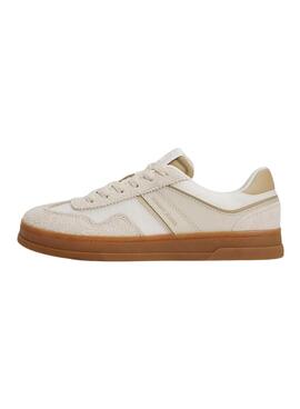 Chaussures Tommy Jeans The Greenwich Mix beige pour femme