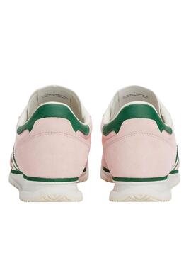 Chaussures de sport Tommy Jeans Retro Runner rose pour femme