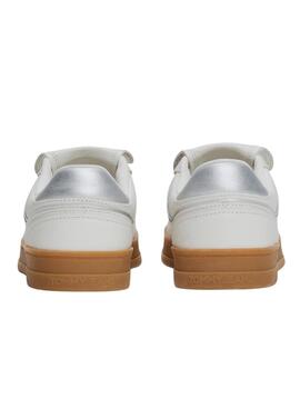 Sneakers Tommy Jeans The Greenwich Flag blanc pour femme