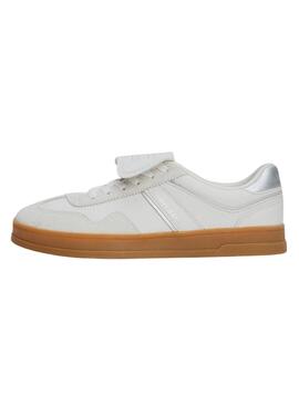 Sneakers Tommy Jeans The Greenwich Flag blanc pour femme