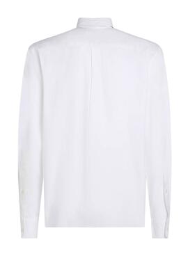 Chemise Tommy Hilfiger Core Flex blanche pour homme