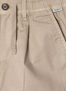 Pantalon Pepe Jeans Junior beige pour garçon