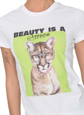 T-shirt Only Vibe imprimée pour femme