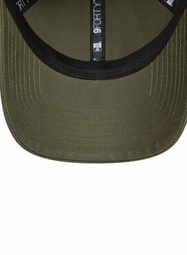 Casquette New Era Badge verte pour homme