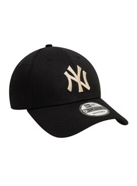 Casquette New Era Essential noire pour hommes et femmes