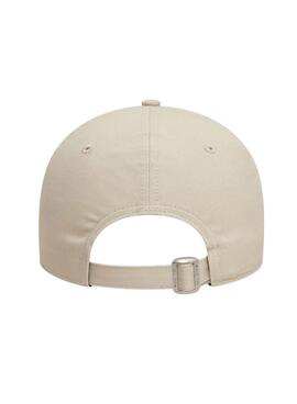 Casquette New Era Outline beige pour homme et femme