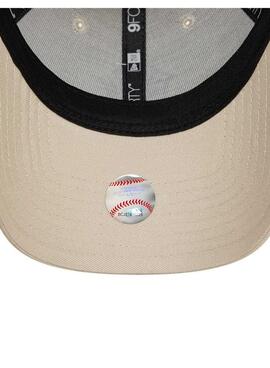 Casquette New Era Outline beige pour homme et femme