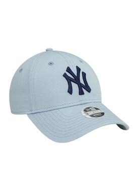 Casquette New Era Metallic Logo bleue pour femme