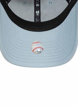 Casquette New Era Metallic Logo bleue pour femme