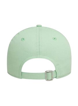 Casquette New Era NOS league verte menthe pour femme