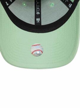 Casquette New Era NOS league verte menthe pour femme