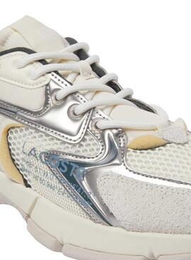 Chaussures Lacoste L003 Neo blanches pour homme