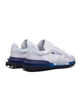 Chaussures Lacoste Elite Active blanches pour hommes