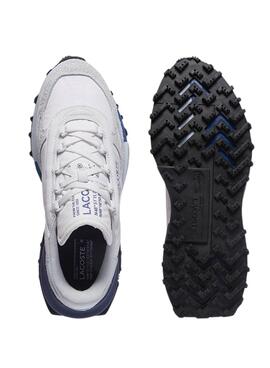 Chaussures Lacoste Elite Active blanches pour hommes