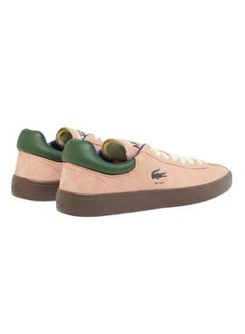 Baskets Lacoste Baseshot rose pour femmes
