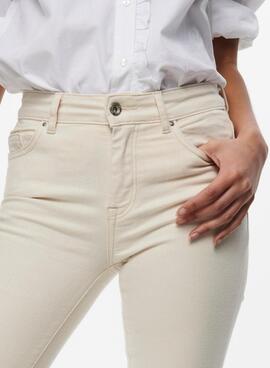 Pantalon en jean Only Blush beige pour femme