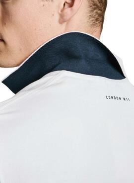 Polo Pepe Jeans Union Polo blanc pour homme