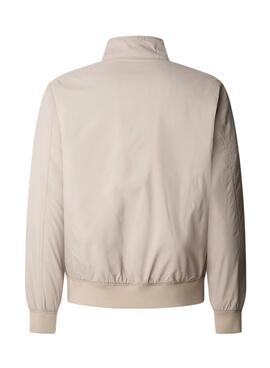 Veste de chasse Pepe Jeans Mustrel beige pour homme