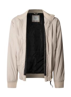 Veste de chasse Pepe Jeans Mustrel beige pour homme