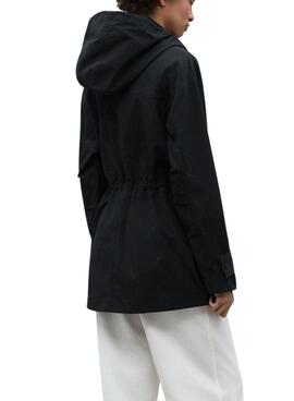 Veste de chasse Ecoalf Tabur noire pour femme