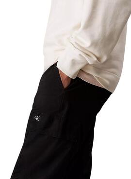 Pantalon Calvin Klein Skinny Cargo noir pour homme