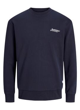 Sweatshirt Jack and Jones Beau marine pour homme