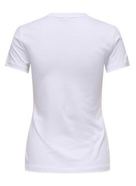 Maillot blanc Only Vibe pour femme