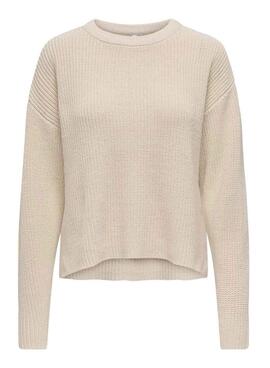 Maillot Lluna beige pour femme.