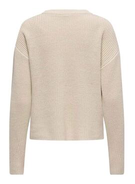 Maillot Lluna beige pour femme.