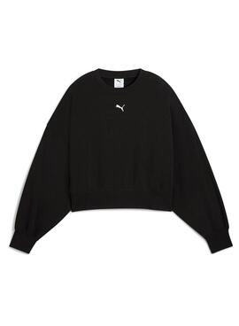 Sweat à capuche Puma Wardrobe noir pour femme