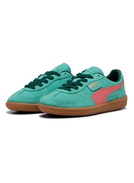 Chaussures Puma Palermo turquoise pour femme