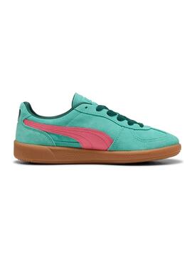 Chaussures Puma Palermo turquoise pour femme