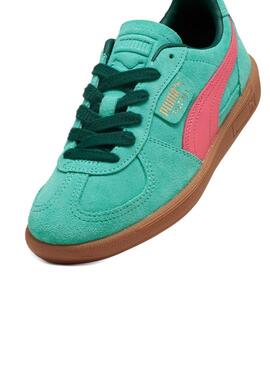 Chaussures Puma Palermo turquoise pour femme