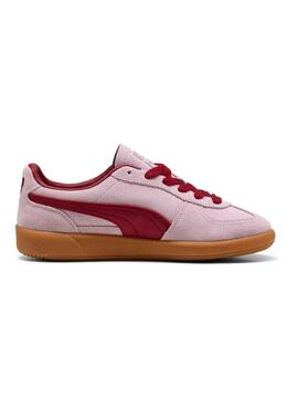 Chaussures Puma Palermo rose pour femme