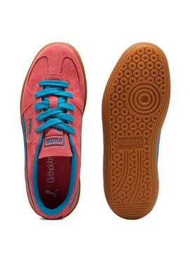 Chaussures Puma Palermo rouge pour femme