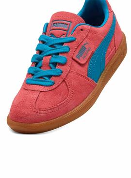 Chaussures Puma Palermo rouge pour femme