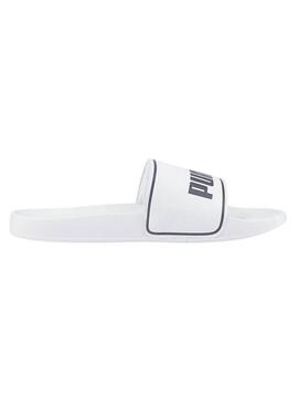 Claquettes Puma Leadcat blanches pour femmes et hommes