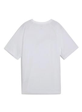 Maillot Puma Evostripe blanc pour femme