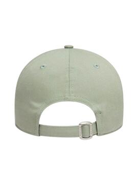 Casquette New Era Yankees verte pour femme