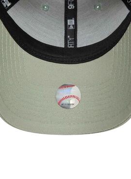 Casquette New Era Yankees verte pour femme