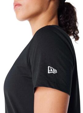 T-shirt New Era Yankees noir pour femme