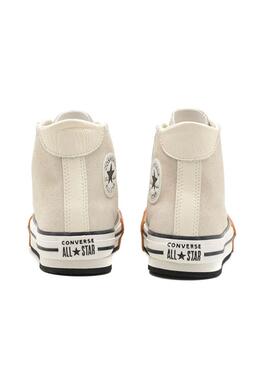 Chaussures Converse Chuck Taylor All Star Eva Lift beige pour femmes