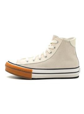 Chaussures Converse Chuck Taylor All Star Eva Lift beige pour femmes
