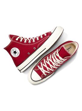 Sneakers Converse Chuck 70 rouges pour hommes
